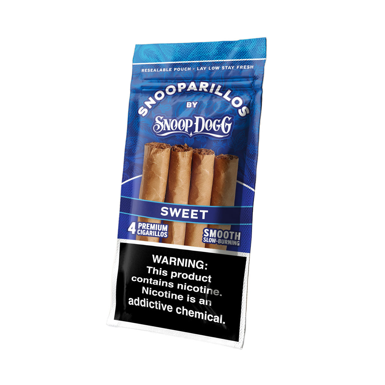 Snooparillos - Slow Burning Cigarillos (4pk) - Display of 15 - SWED Snooparillos - Slow Burning Cigarillos (4pk) - Display of 15 - SWED